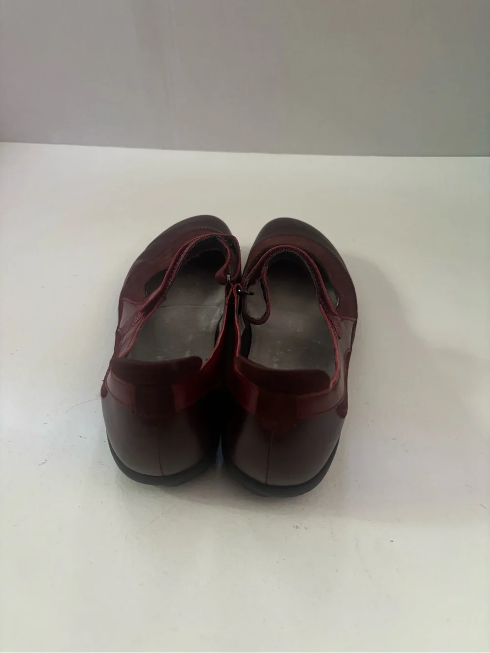 Naot Women’s Kirei Maryjane Shoes Violet Bourdeaux‎ Rumba Leather Nubuck Size 41